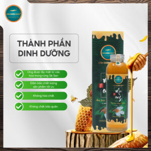 Mật Ong Thượng Hạng Rừng Sê San (500ml/Chai)