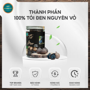 tỏi đen kim cương vàng
