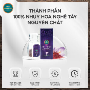 Saffron - Nhụy hoa nghệ tây Kim Cương Vàng