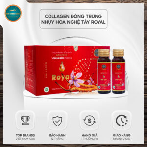 Đông Trùng Nhụy Hoa Nghệ Tây Collagen Royal