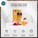 Mật Ong Đông Trùng Saffron (Chai 330ml)